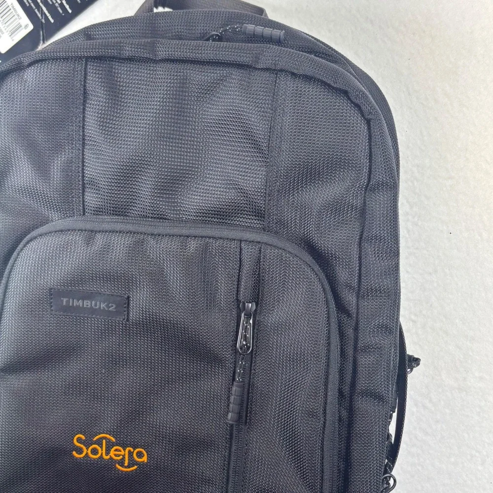NWT Timbuk2 Laptop Backpack Uptown Black Tech Commuter Bag Versatile Spacious